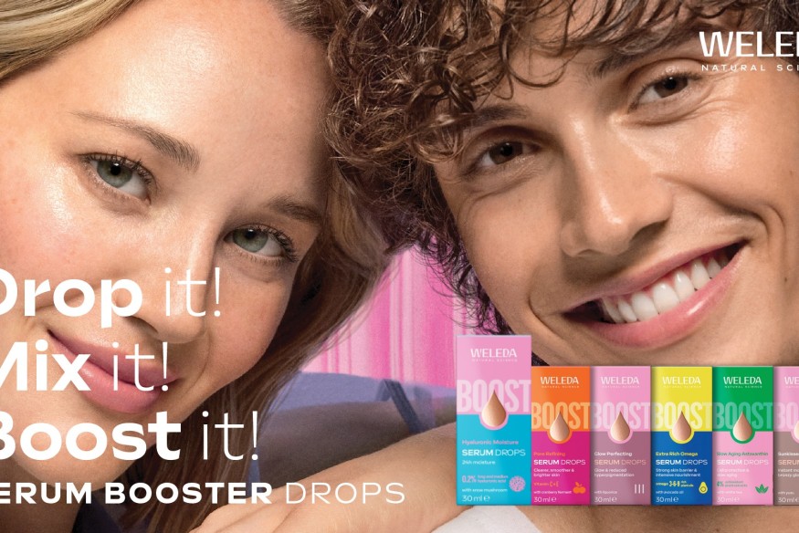 Weleda Booster Drops: Το skincare γίνεται πιο έξυπνο, πιο φυσικό, πιο… δικό σου!