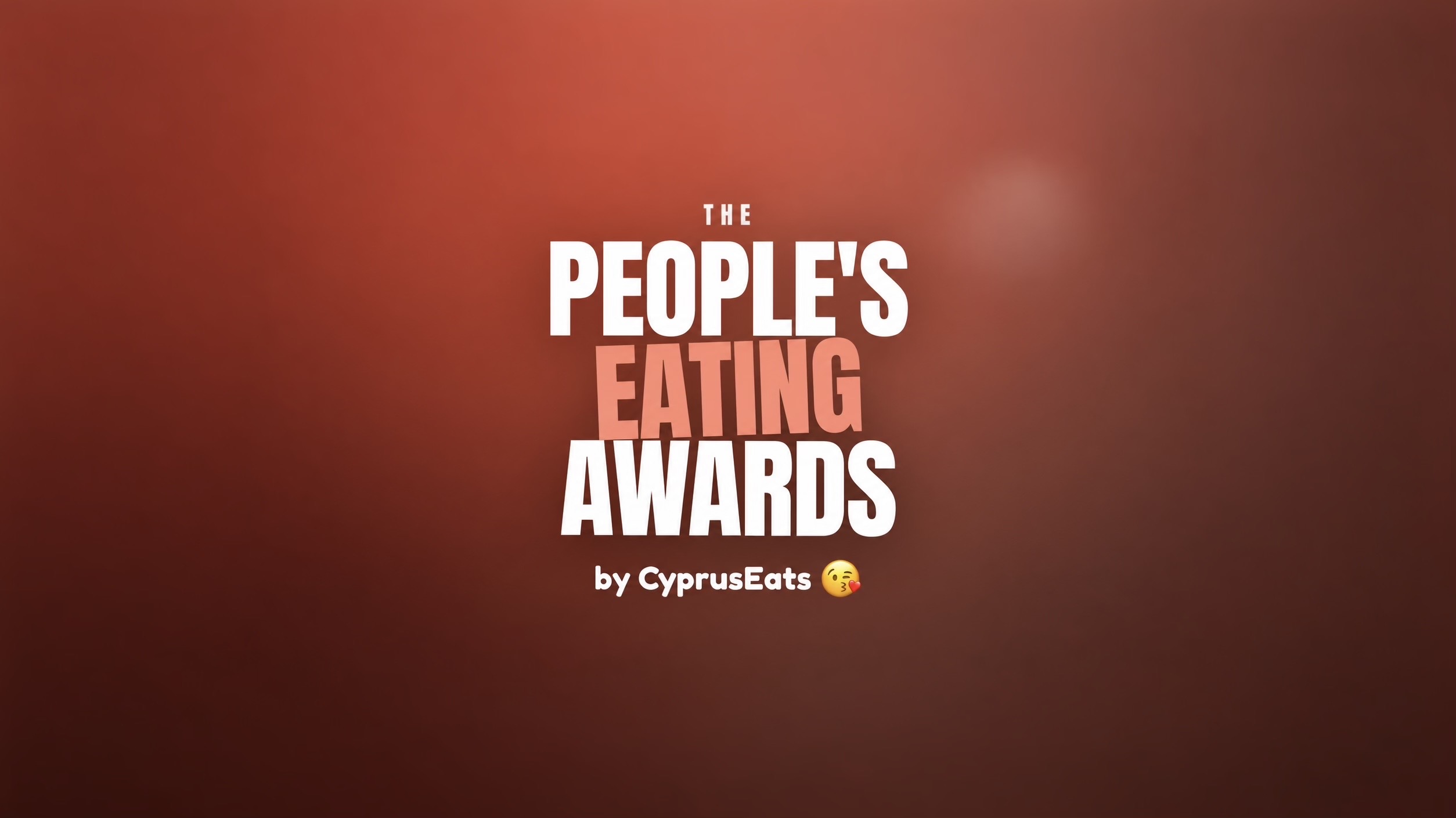 ΤΑ ΠΡΩΤΑ THE PEOPLE’S EATING AWARDS 2026 BY CYPRUSEATS ΕΙΝΑΙ ΓΕΓΟΝΟΣ!  