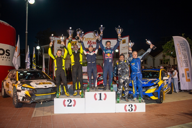 Petrolina Racing Team on the Podium at Cyprus Rally 2026  