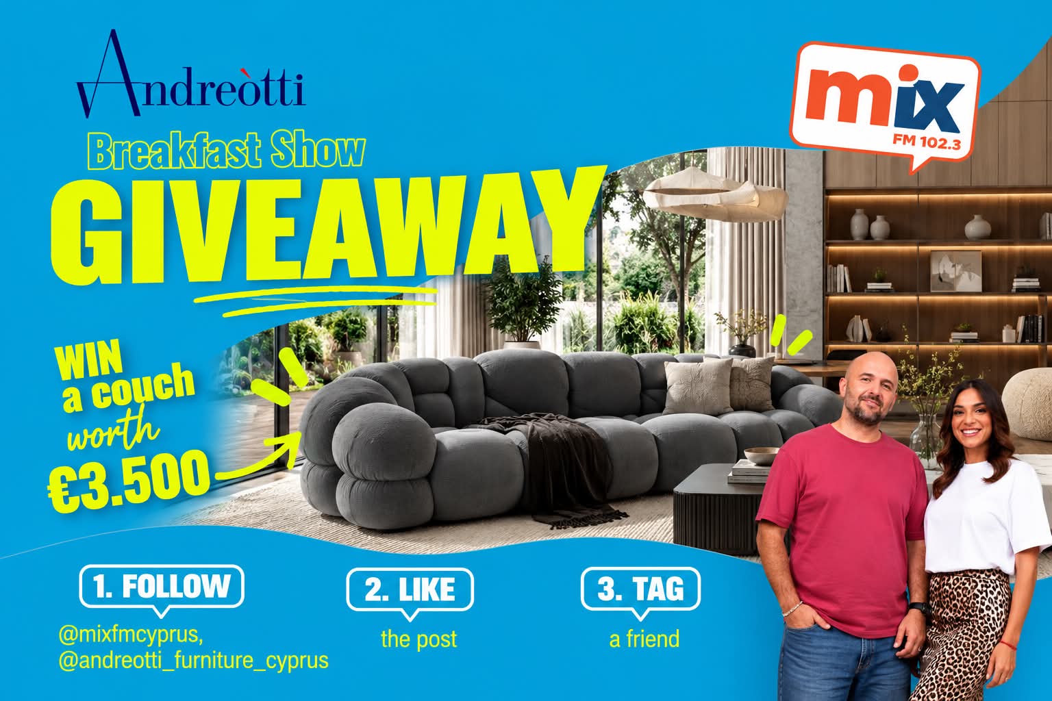 HomeWeek Andreotti GIVEAWAY 