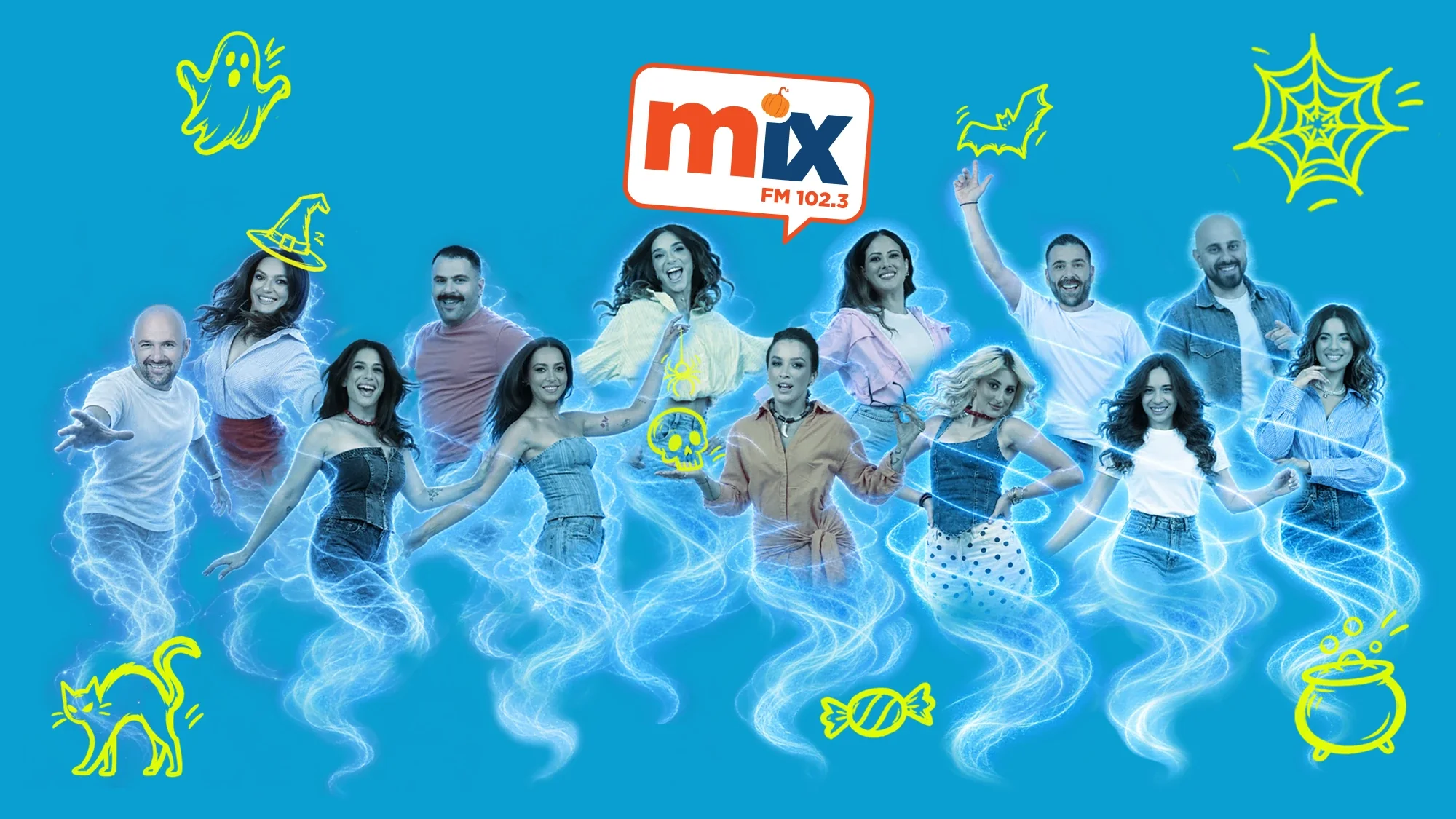 The Mix FM 102.3 crew