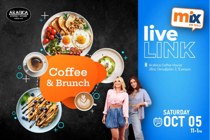 Live Link for Arabica Coffee House, Nicosia Mix FM Radio Cyprus