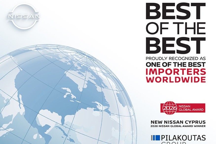 Νissan Global Award 2026  για τη Nissan Cyprus του Ομίλου Πηλακούτα